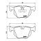 Колодки тормозные дисковые задние для автомобилей BMW 3 (E90/91/92/93) (05-) (PF 4016)