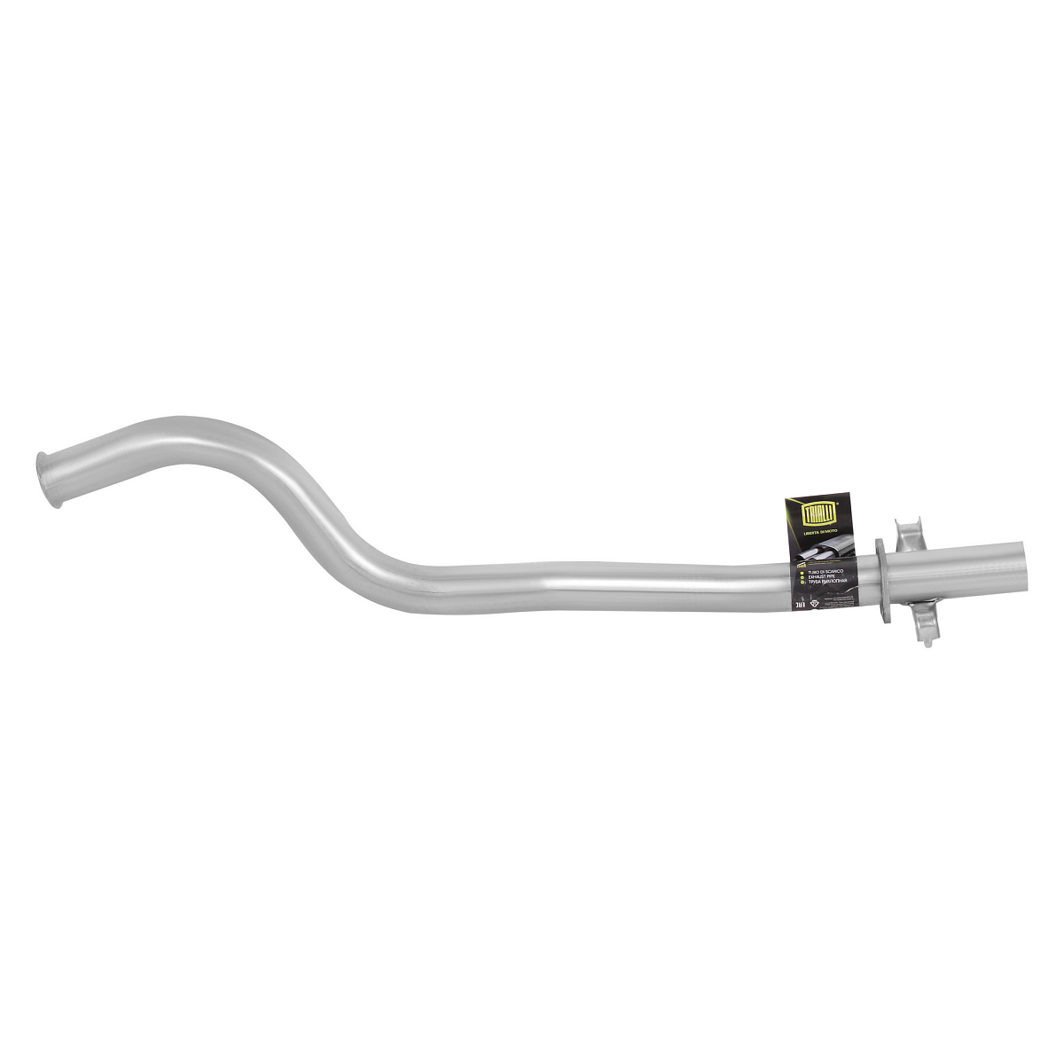 Труба выхлопная для автомобилей Лада 1111 ОКА нового образца (алюминизированная сталь)