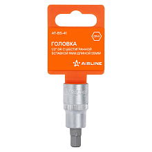 Головка торцевая 1/2"DR со вставкой HEX 9мм, L=55мм