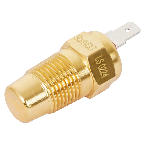 Датчик перегрева для автомобилей УАЗ/ГАЗ/МАЗ/КАМАЗ/тракторы аналог ТМ111-06 (120C, штекер)