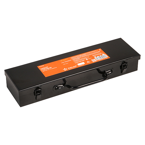 Набор головок ударных 1/2"DR L=78мм, 12пр. (10-24мм) металл.кейс