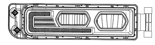 Фара для автомобилей Howo T5G (противотуманная), светодиодная, правая