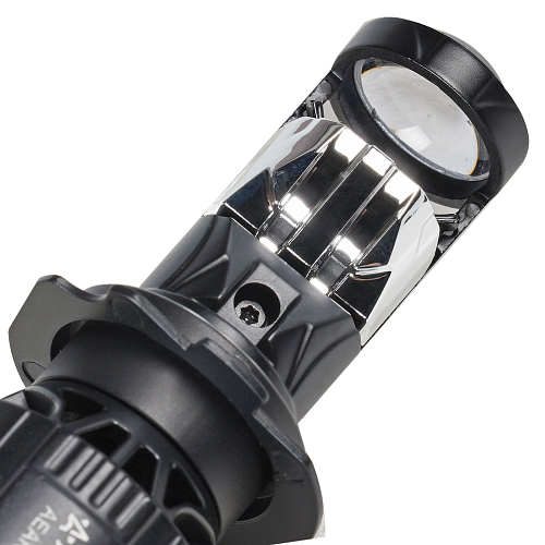 Лампа светодиодная H7 ECO LENS, 45Вт, 5700Лм (2850Лм x 2), 6500К (Белый), 12/24В, комплект 2 шт.