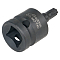 Головка ударная торцевая 1/2"DR внешний TORX T40, L=45мм