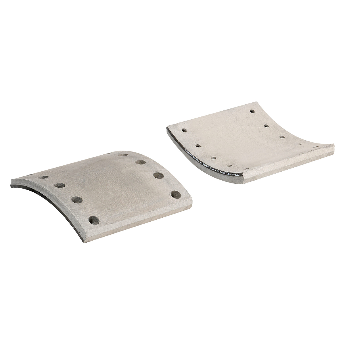 Накладка тормозной колодки для прицепов BPW/SAF (WVA 19094) ремкомплект 8 шт. R2 с заклёпками