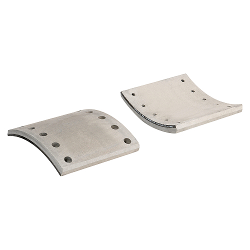 Накладка тормозной колодки для прицепов BPW/SAF (WVA 19094) ремкомплект 8 шт. R2 с заклёпками