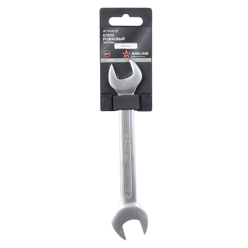 Ключ рожковый 16х17мм PRO, пласт.подвес