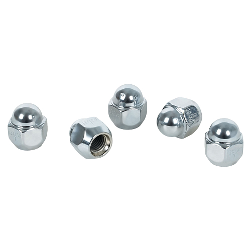 Гайка колесная M12x1,5x25, конус, ключ 21, закрытая, хром, 20 шт для а/м Mazda/Hyundai/KIA
