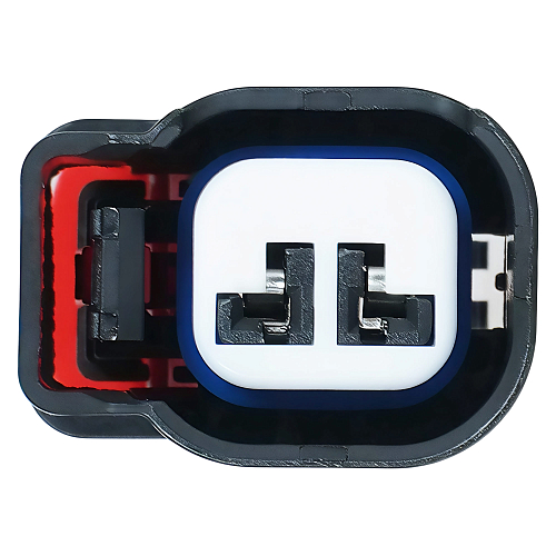 Разъем 2 pin с проводами для топливной форсунки Лада Granta, ГАЗ Next