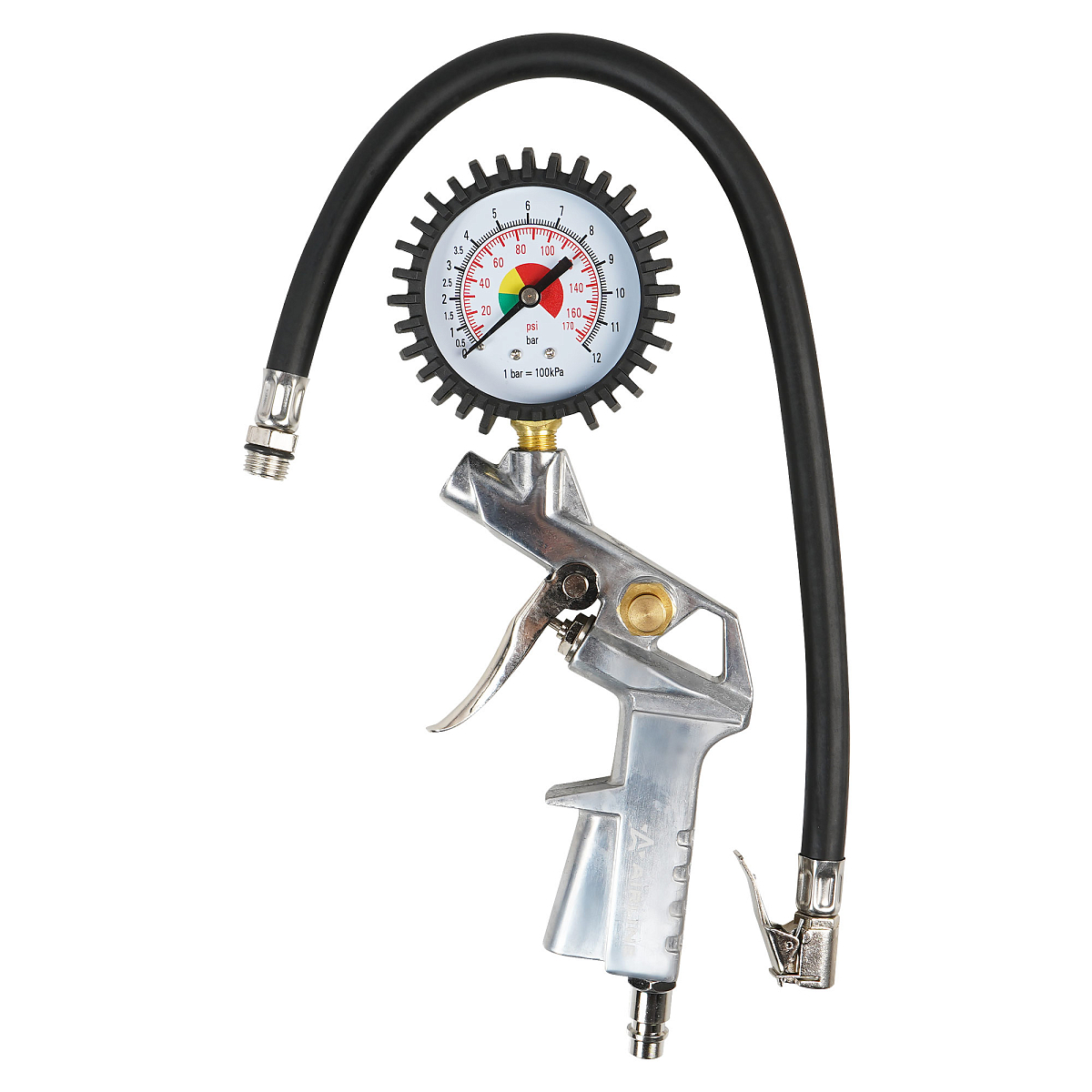 Пистолет для накачки шин ПШ2, 12 АТМ с манометром