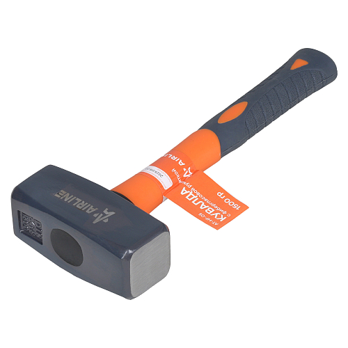 Кувалда с фиберглассовой рукояткой 1500гр