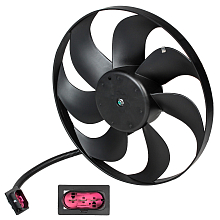 Электровентилятор охлаждения для автомобилей Octavia (96-)/VW Golf IV (96-) (без кожуха) A/C-