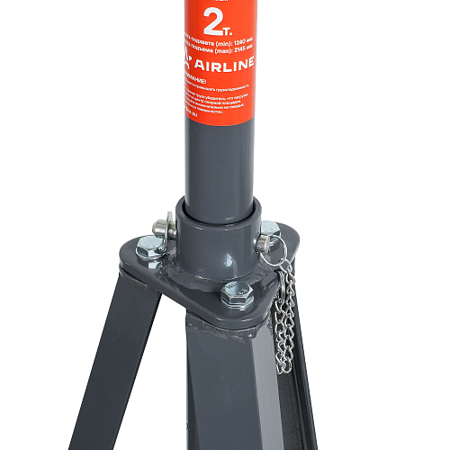 Стойка опорная 2т 1240-2145мм, винтовой механизм