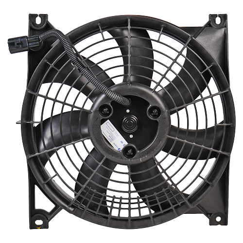 Электровентилятор кондиционера для автомобилей Лада Гранта/Datsun on-Do (с кожухом)