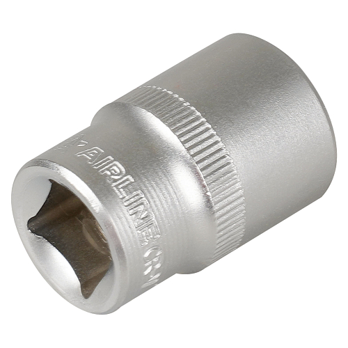 Головка торцевая 1/2"DR двенадцатигранная 19мм, L=38мм пласт.подвес