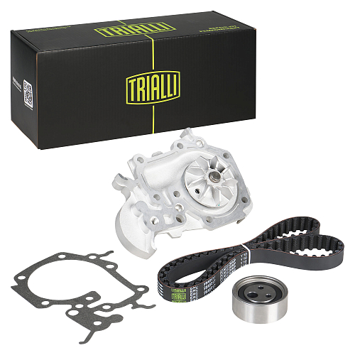 Ремкомплект ГРМ для автомобилей Лада Largus (12-)/Renault Logan (04-) 1.4i/1.6i 8V (помпаLuzar/ремень HNBR/1 ролик)