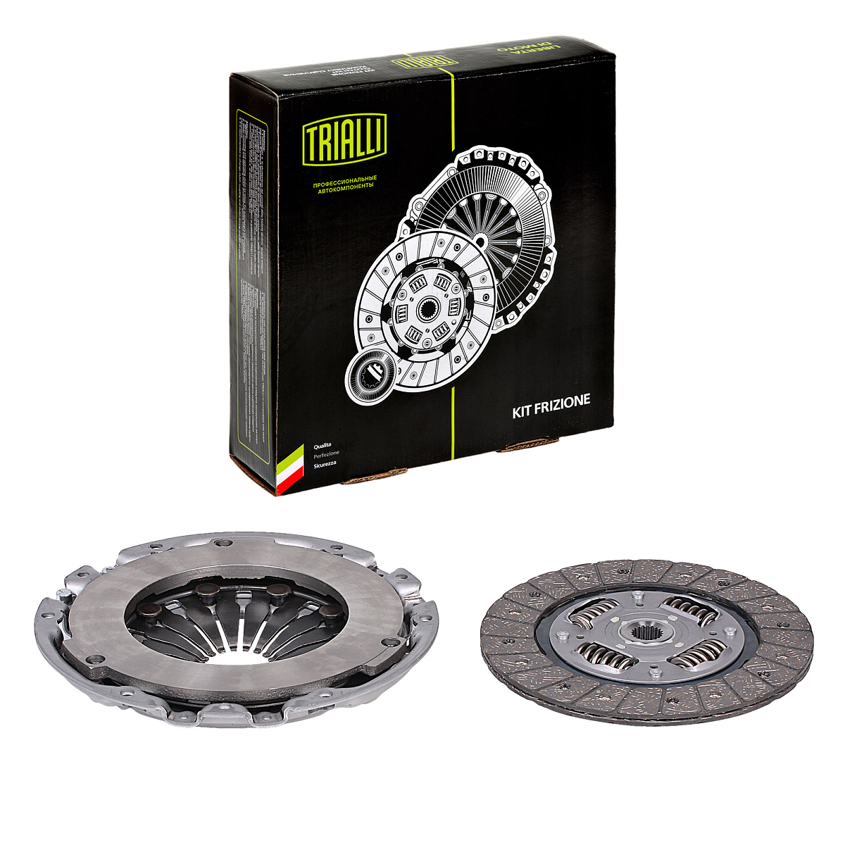 Комплект сцепления для автомобилей Mitsubishi Lancer X (07-) 1.8i, 2.0i / Outlander II (06-) 2.0i, 2.4i / Outlander III (12-) 2.0i без муфты