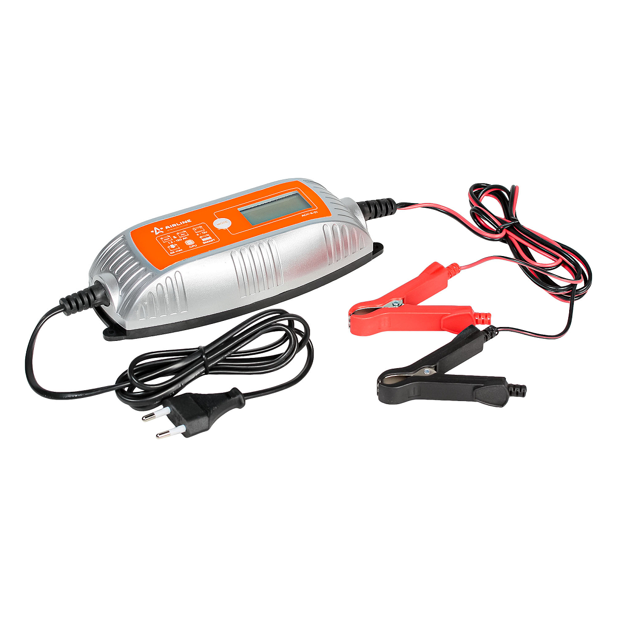 Зарядное устройство 4А 6В/12В, интеллектуальное, LCD дисп., электронное