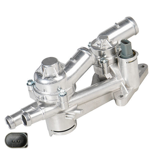 Термостат для автомобилей VW Golf VI (08-)/Tiguan (08-) 1.4T [CAXA] (105/83°С) (c алюминиевым корпусом)