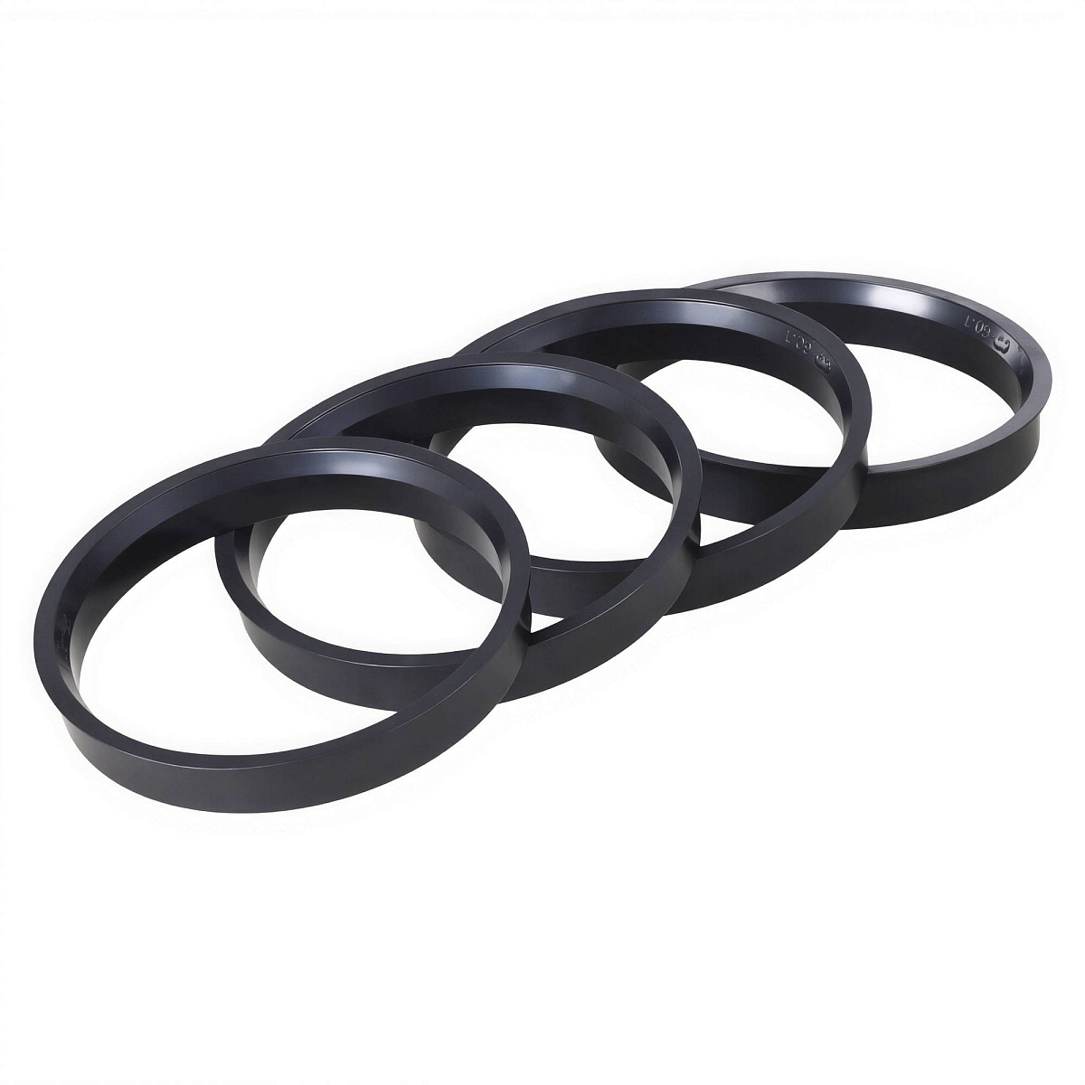 Кольцо центровочное для литого диска 66.1-60.1мм, комплект 4 шт., пластик