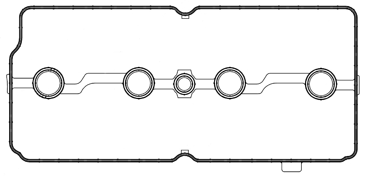 Прокладка клапанной крышки для а/м Nissan Qashqai (06-)/X-Trail T31 (07-)/X-Trail T32 (07-) 2.0i