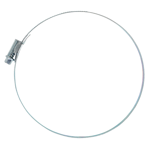 Хомут 110-130/9мм, червячный, усиленный, W1(оцинк), 1 шт.