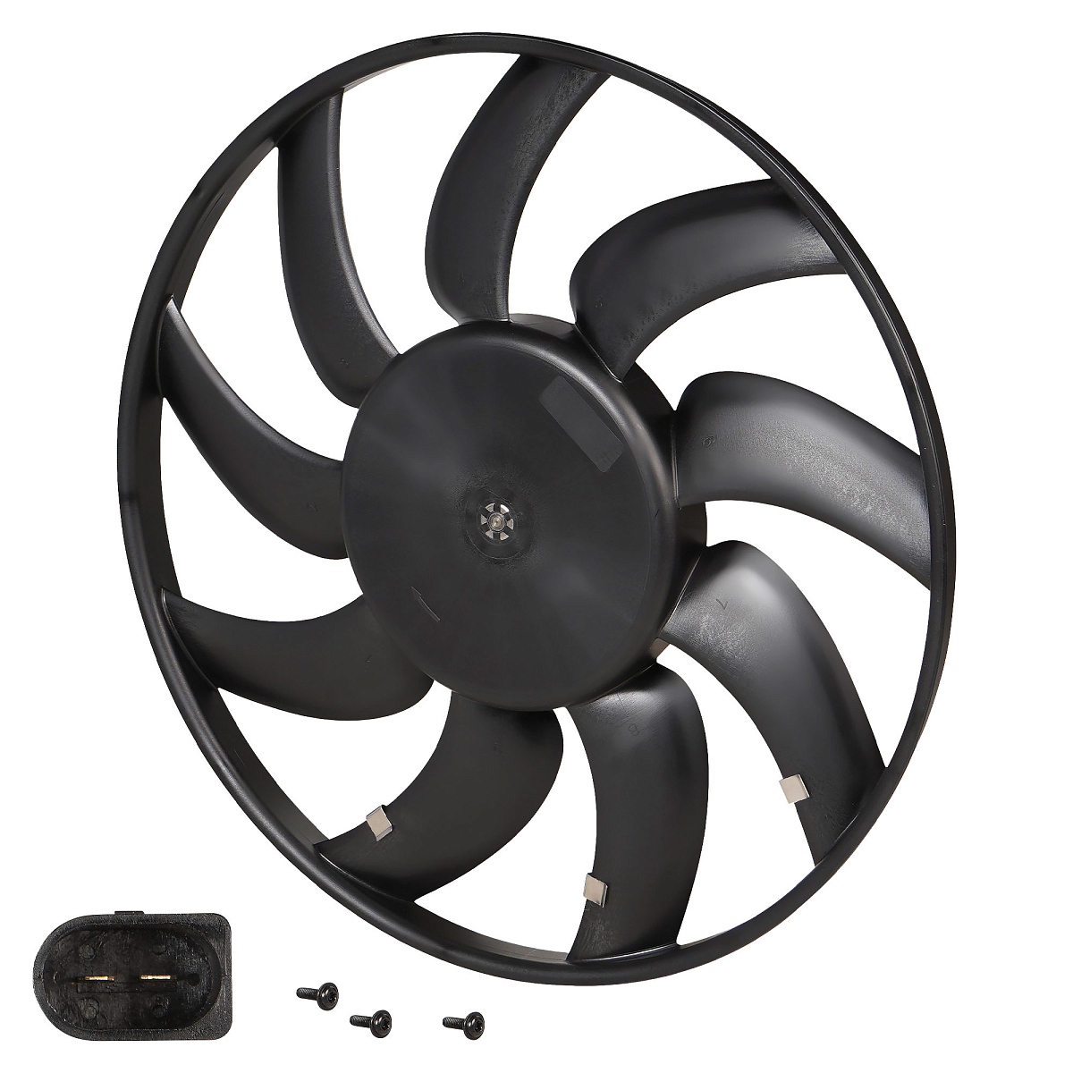 Электровентилятор охлаждения для автомобилей A4 (07-)/A6 (11-)/Q5 (08-) (без кожуха)