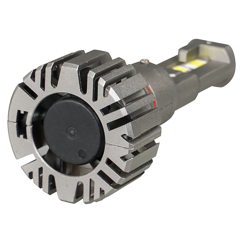 Лампа светодиодная H4 PRO, 50Вт, 9200Лм (4600Лм x 2), 6000К (Белый), 12/24В, комплект 2 шт.