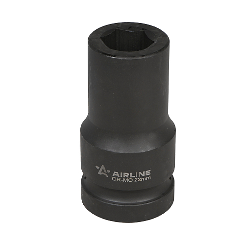 Головка ударная торцевая 1"DR шестигранная 22мм, L=90мм