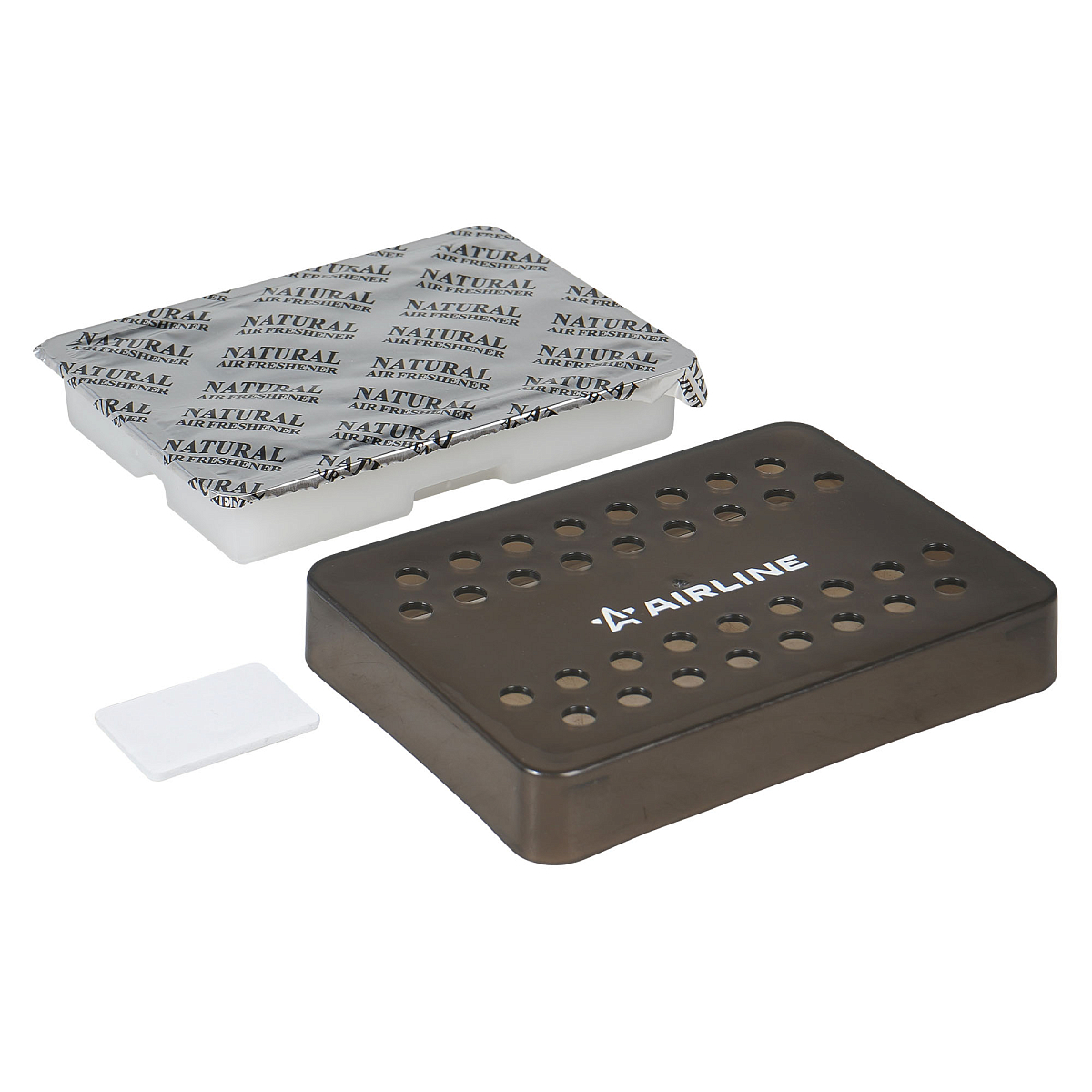 Ароматизатор под сиденье гелевый мини "Тайга" Черный лед