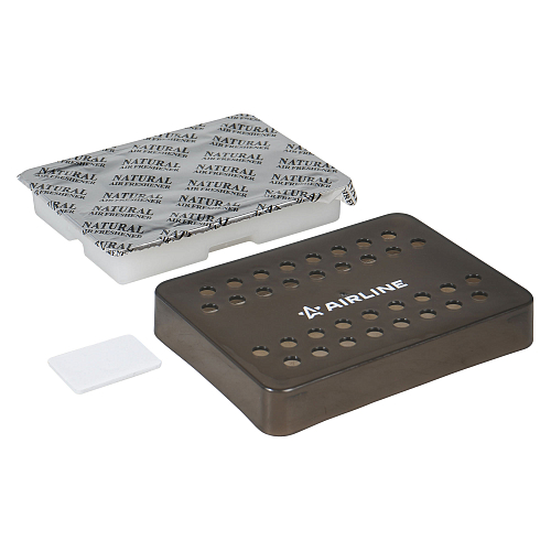 Ароматизатор под сиденье гелевый мини "Тайга" Черный лед