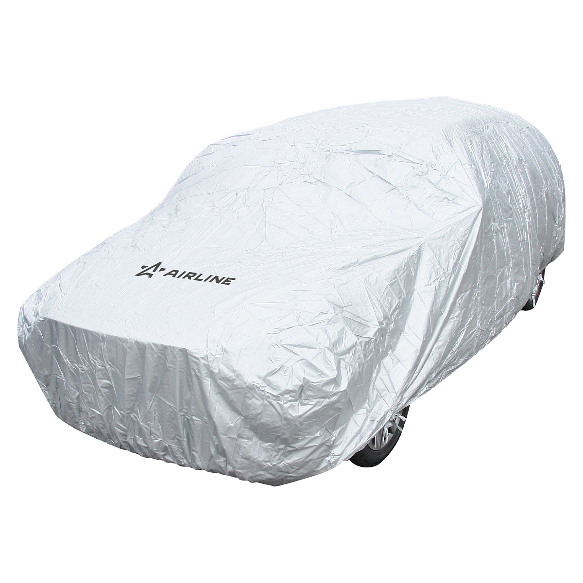 Чехол-тент на автомобиль защитный, XL(510*195*150см) молния для двери, универсал., серый