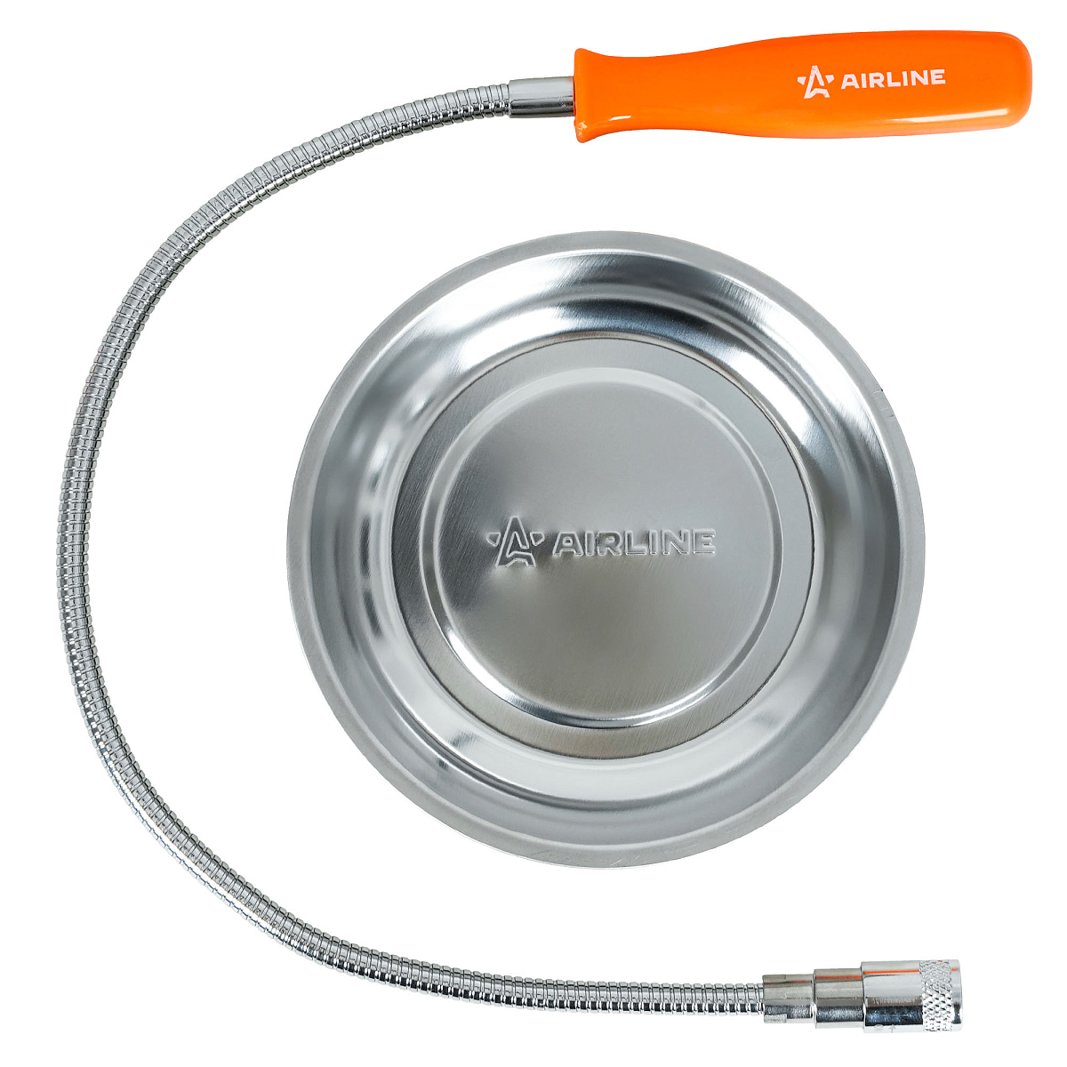 Инструмент инспекционный, набор 2пр. (захват гибкий с подсветкой 2.2кгс, магнит.тарелка 150мм)