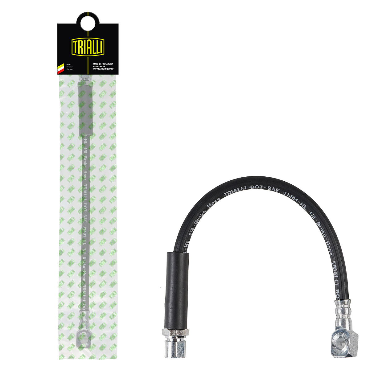 Шланг тормозной для автомобилей Opel Astra F (92-) передний L=340мм