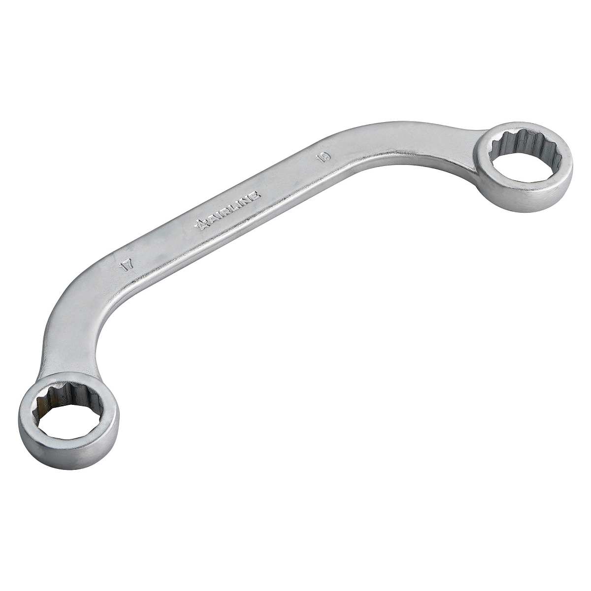 Ключ накидной С-образный 17х19мм PRO, пласт.подвес