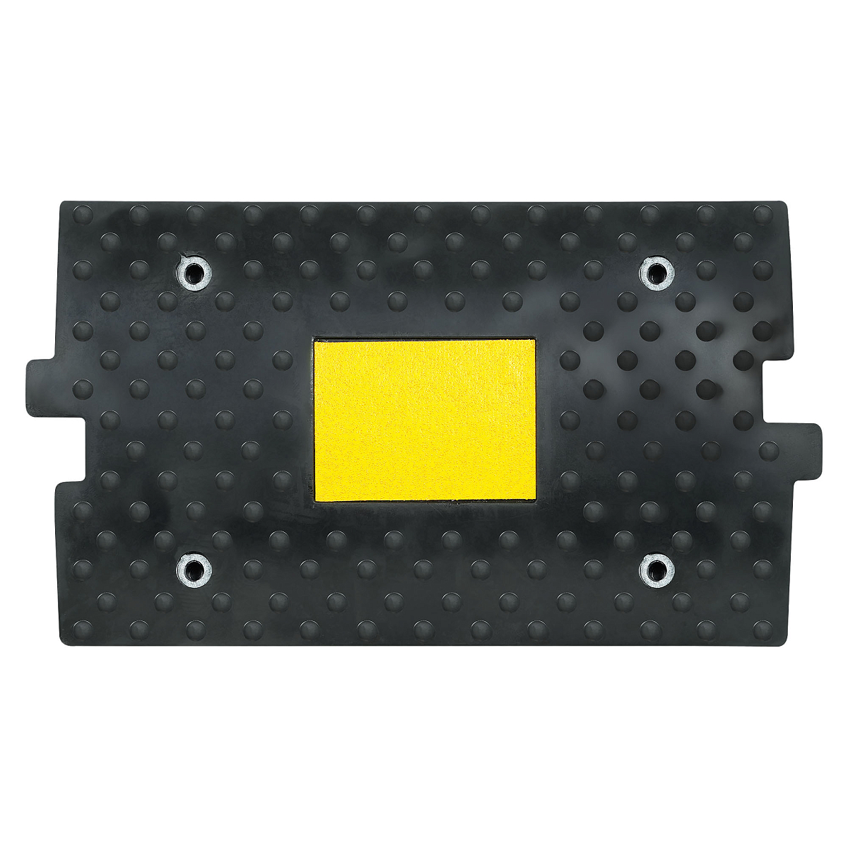 Лежачий полицейский ИДН 300мм(1),средний элемент, со световозвр. резина, черный