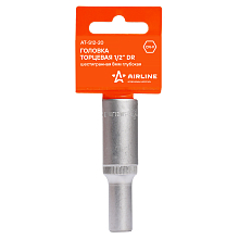 Головка торцевая 1/2"DR шестигранная 8мм, L=78мм пласт.подвес