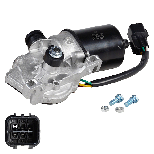 Моторедуктор стеклоочистителя для автомобилей Hyundai i20 (08-) (перед.)