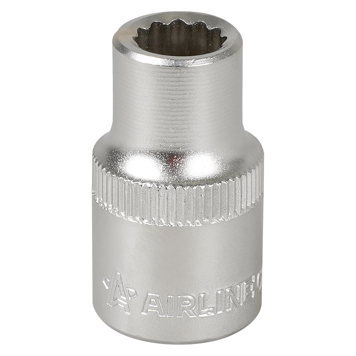 Головка торцевая 1/2"DR двенадцатигранная 10мм, L=38мм пласт.подвес