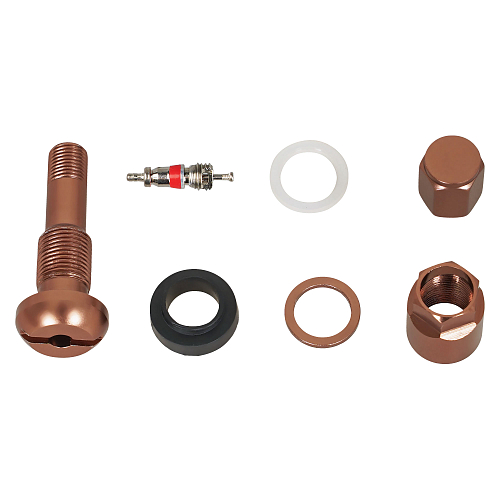 Вентиль для б/к шин MS525BR, бронзовый, алюминий