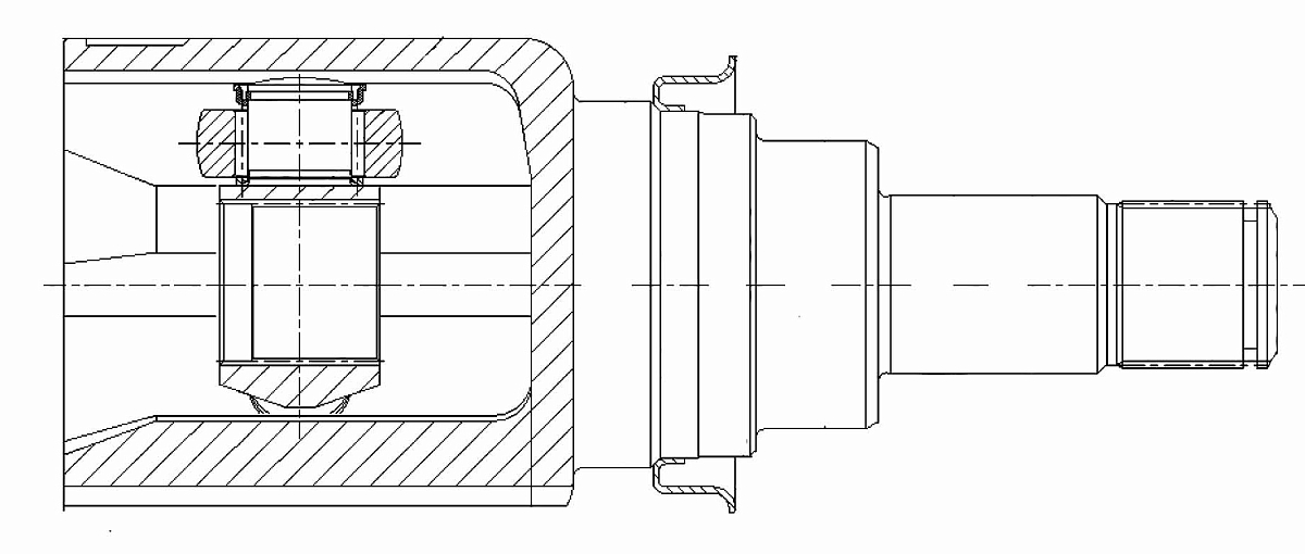 ШРУС внутренний правый для автомобилей Geely Emgrand 7 (17-) 1.5i MT