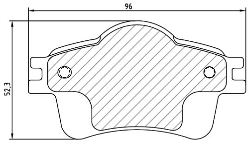 Колодки тормозные дисковые задние для автомобилей Jetta VA3 (19-)