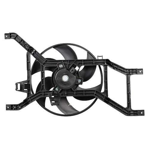 Электровентилятор охлаждения для автомобилей Logan (08-)/Largus (12-) (с кожухом)