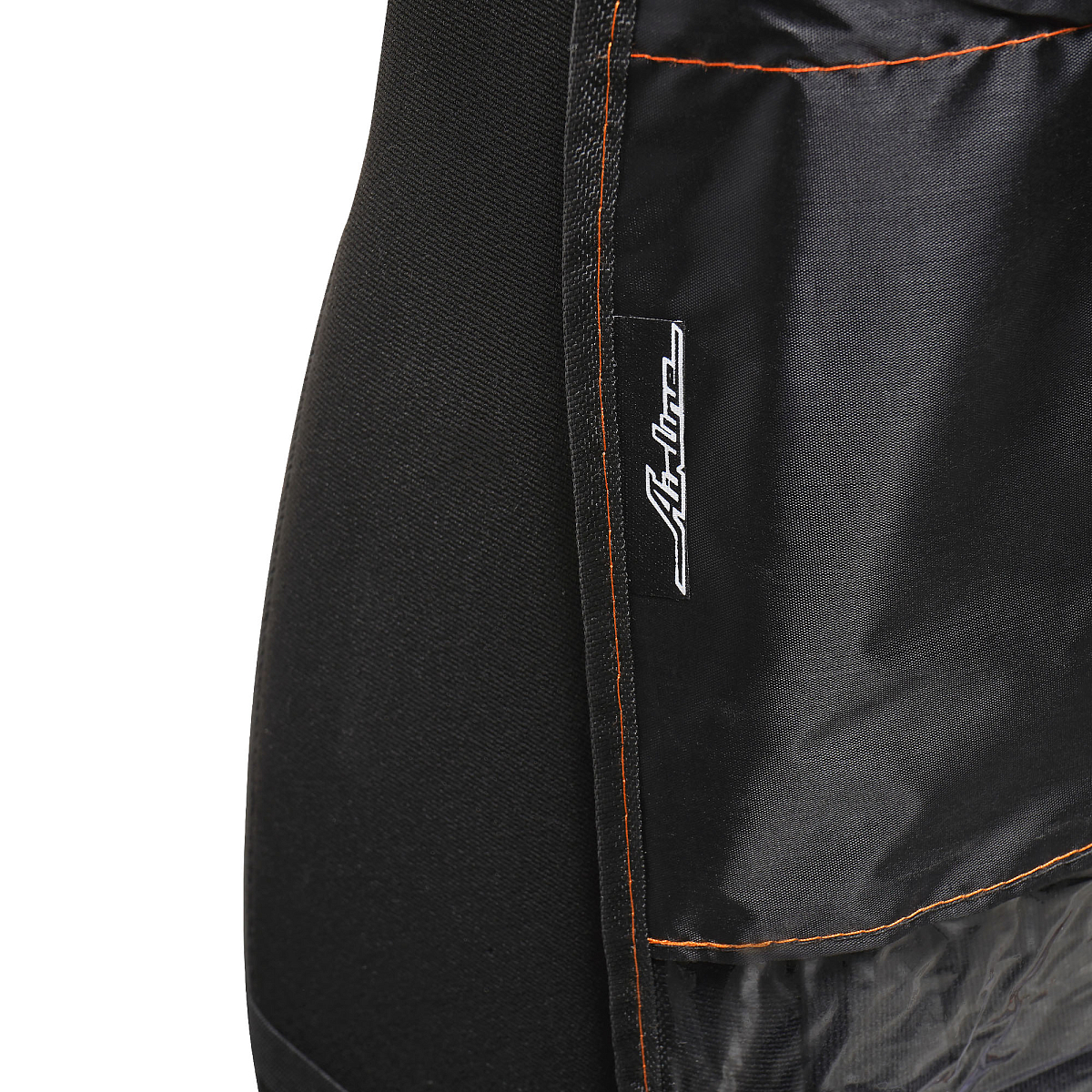 Накидка защитная на спинку переднего сиденья (65*50 см), ПВХ, прозрачная, с карманами