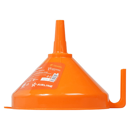 Воронка D-200мм с жестким носиком, L=180мм, рукоятка