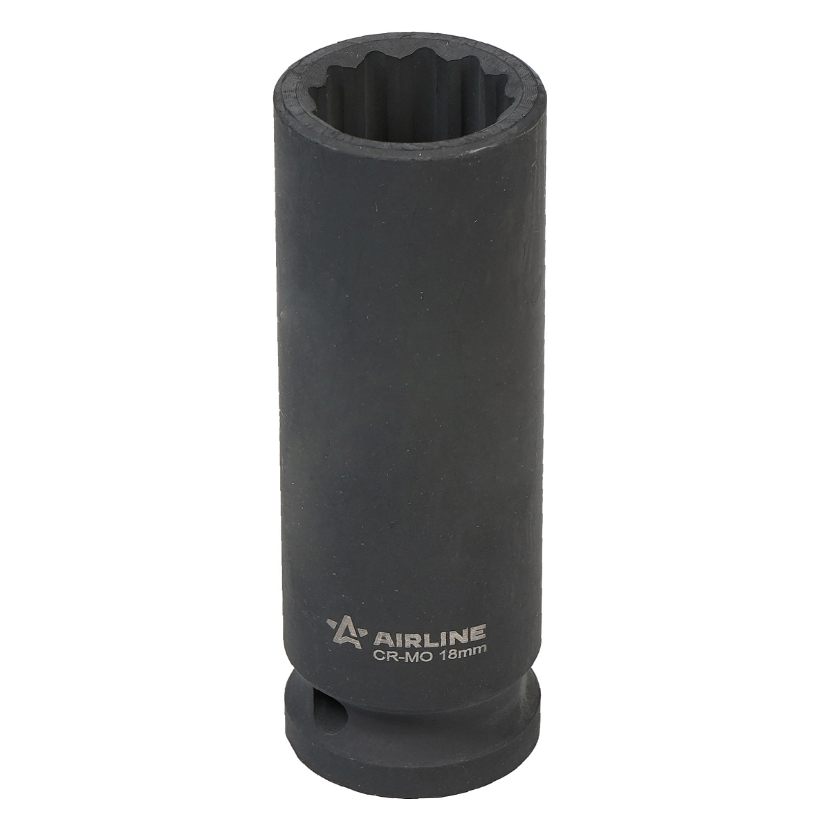 Головка ударная торцевая 1/2"DR двенадцатигранная 18мм, L=78мм