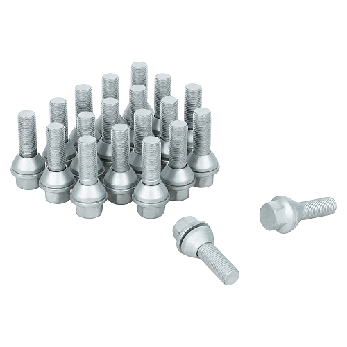 Болт колесный M14x1,5x30x61, конус подвижный, ключ 19, дакромет, 20 шт для а/м Volvo