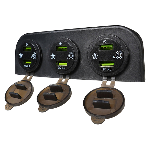 Корпус монтажный для 3 встраиваемых приборов