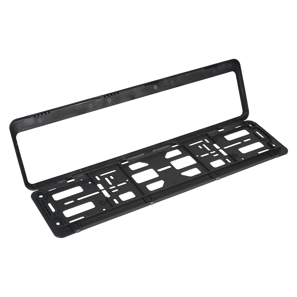 Рамка под номерной знак, камуфляж "Зима", рамка-книжка