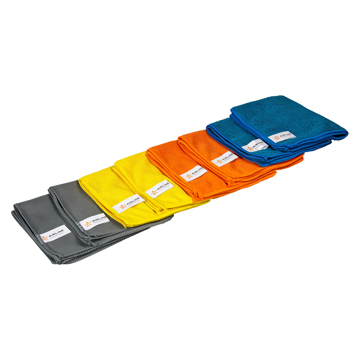 Набор салфеток "прямоугольники" из микрофибры (8 шт., 30*30 см)